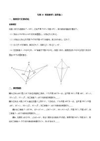 专题10 垂面模型练习-新高考数学二轮热点专题之一网打尽空间几何体外接球模型