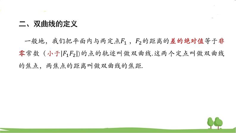 高二【数学（人教A版）】选择性必修1 双曲线及其标准方程 PPT课件第4页