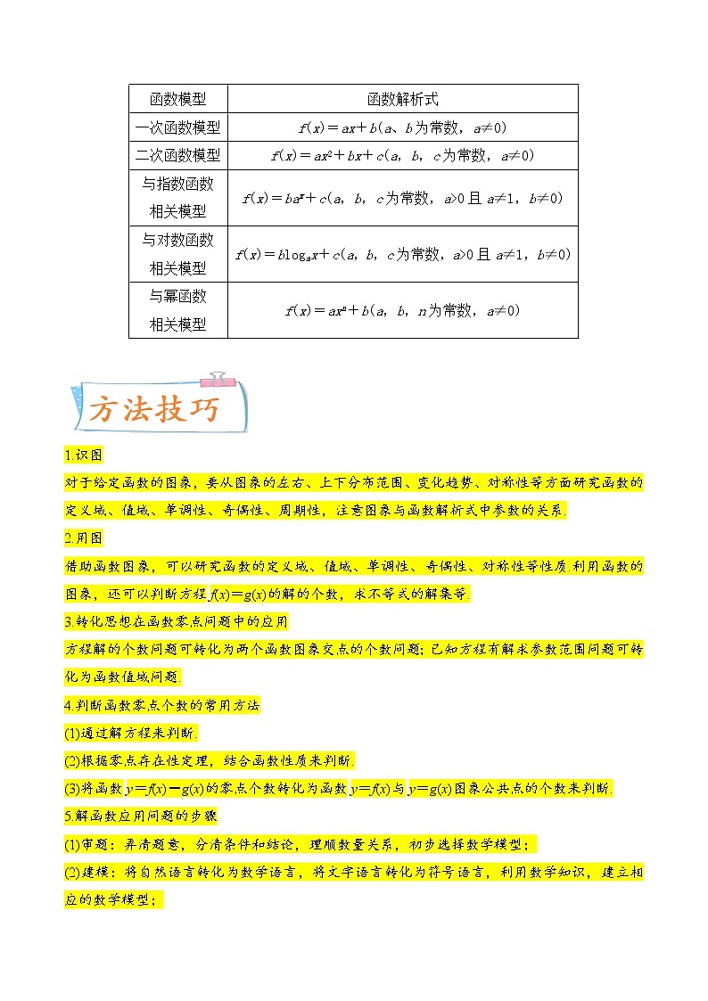 考点05  函数的应用（核心考点讲与练）-2023年高考数学一轮复习核心考点讲与练（新高考专用）02