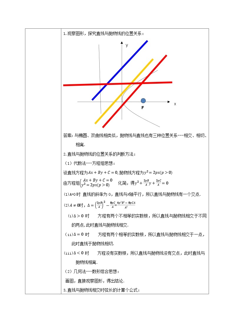 3.3.2《抛物线的简单几何性质（二）》课件+教案02