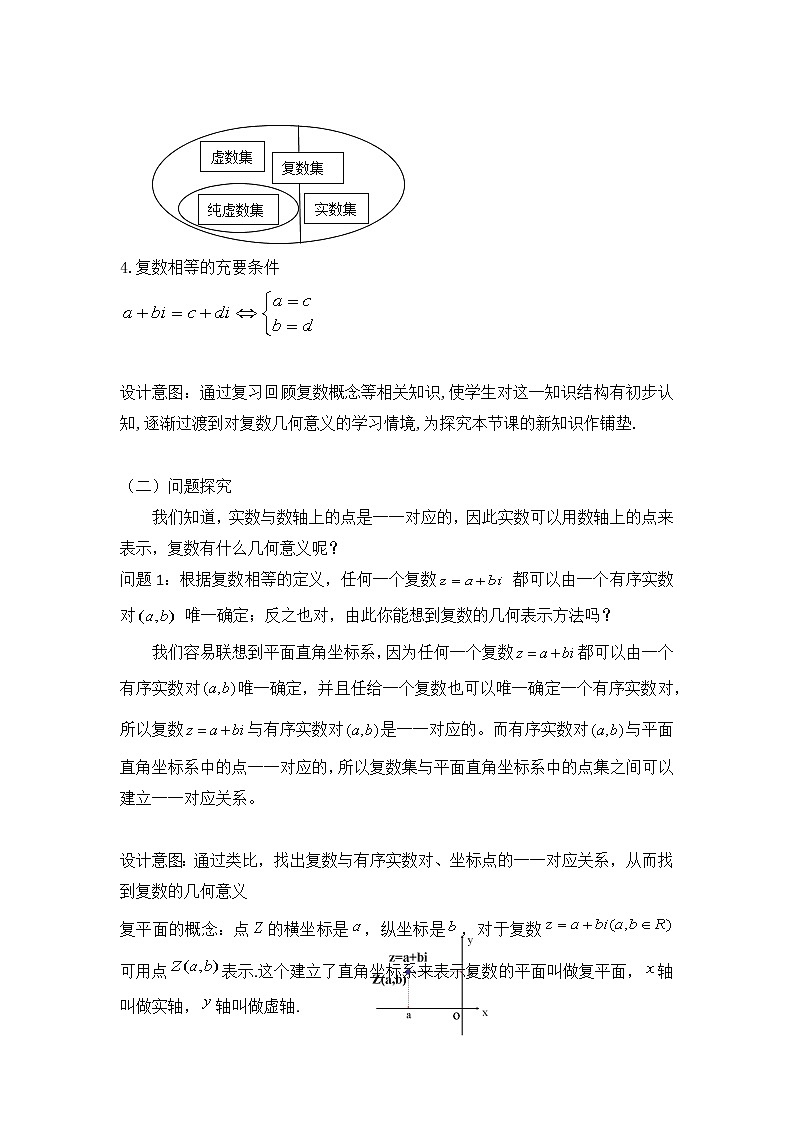 必修 第二册 7.1.2复数的几何意义-教学设计03