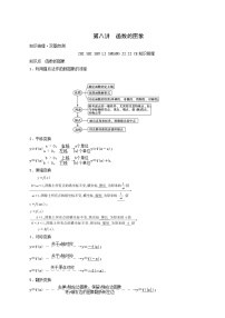 高考数学一轮复习第2章函数导数及其应用第8讲函数的图象学案