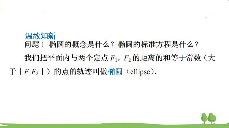 高二【数学（人教A版）】选择性必修1 椭圆的简单几何性质 PPT课件03