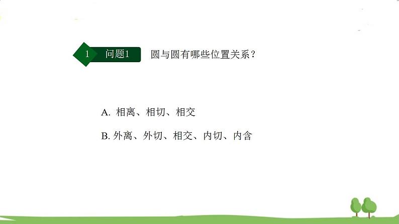 高二【数学（人教A版）】选择性必修1 圆与圆的位置关系 PPT课件第3页