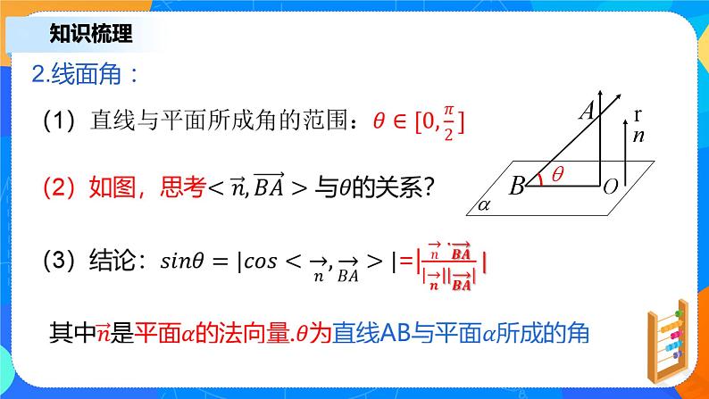 1.4.2(2)《用空间向量研究夹角问题》课件+教案08