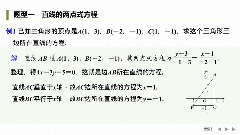 2.2.2　直线的两点式方程第2页