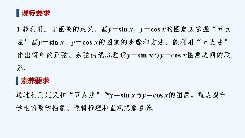 5.4.1　正弦函数、余弦函数的图象第2页