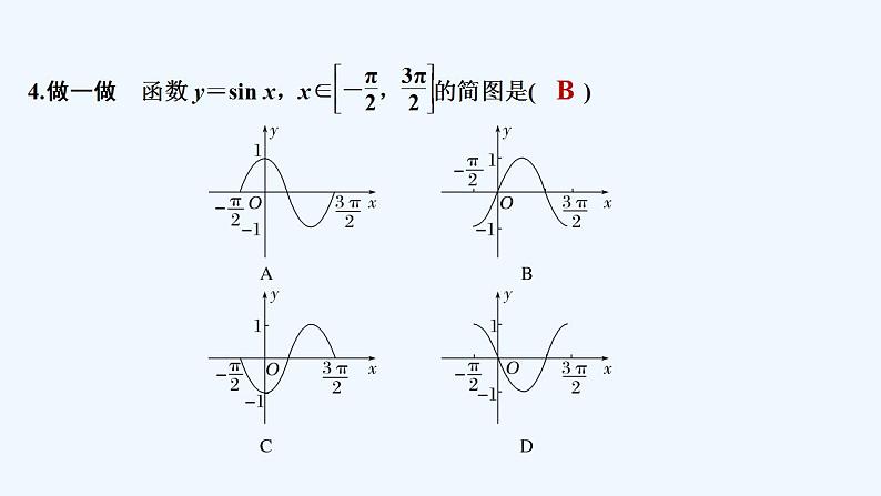 【最新版】高中数学（新教材人教版）必修第一册5.4.1　正弦函数、余弦函数的图象 课件08