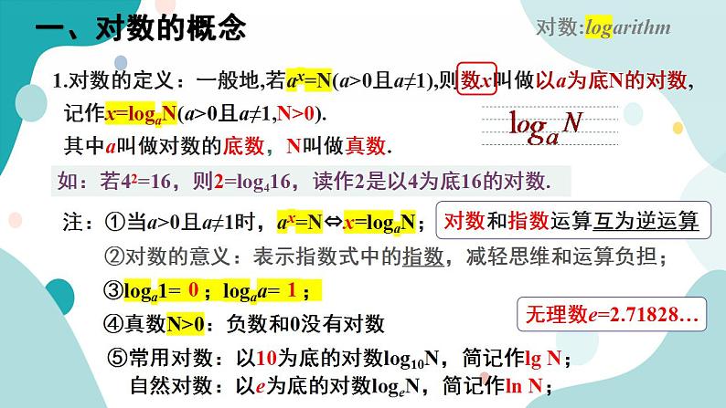 4.3 对数(含2课时)高一数学课件（人教A版2019必修第一册)05