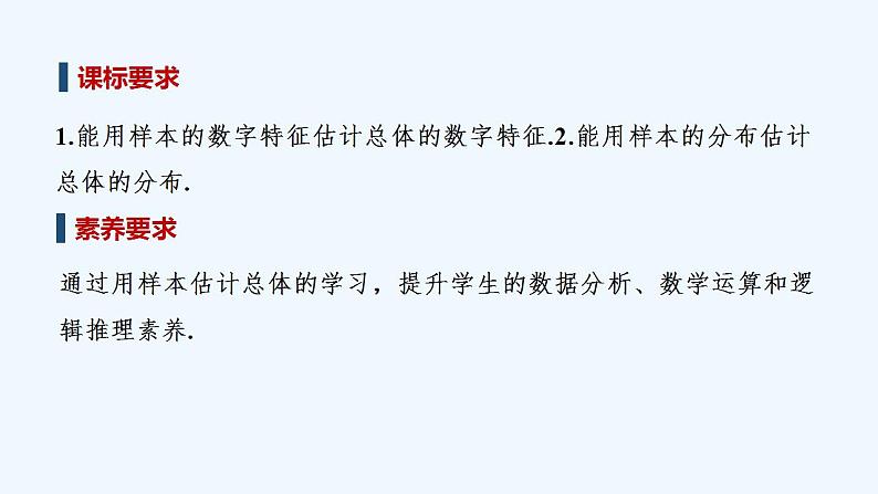 5.1.4　用样本估计总体第2页