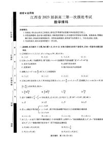 2023届江西省（稳派教育）新高三第一摸底考试理科数学试题含答案（2022年7月）