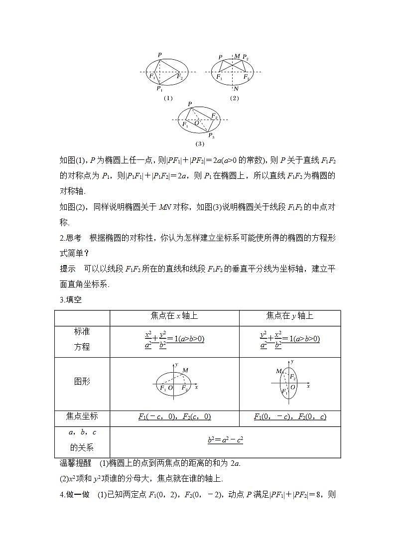【最新版】高中数学（新北师大版）教案+同步课件1.1　椭圆及其标准方程03