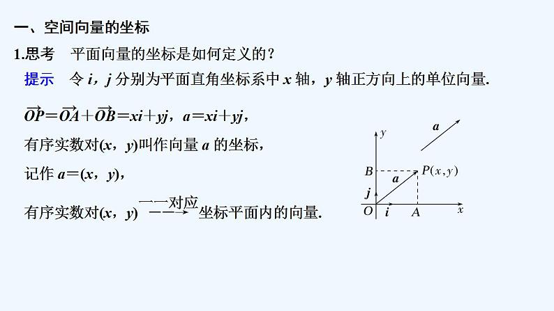 【最新版】高中数学（新北师大版）教案+同步课件3.2　空间向量运算的坐标表示及应用05