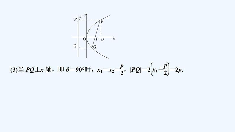 【最新版】高中数学（新人教B版）教案+同步课件第二课时　抛物线方程及性质的应用06