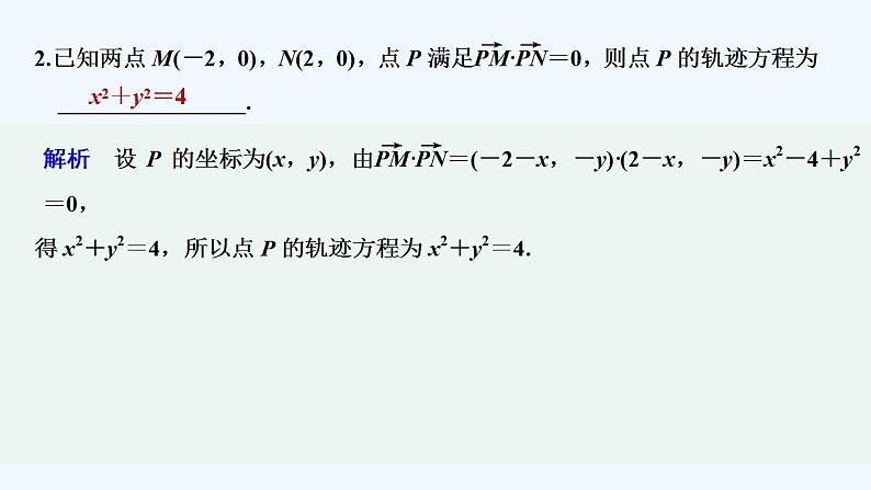 【最新版】高中数学（新人教B版）习题+同步课件限时小练23　曲线与方程03