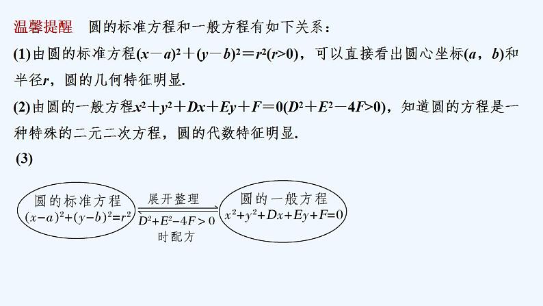 【最新版】高中数学（新苏教版）教案+同步课件第二课时　圆的一般方程08