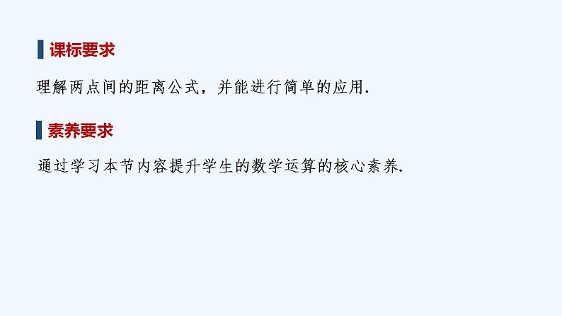 【最新版】高中数学（新苏教版）教案+同步课件1.5.1　平面上两点间的距离02