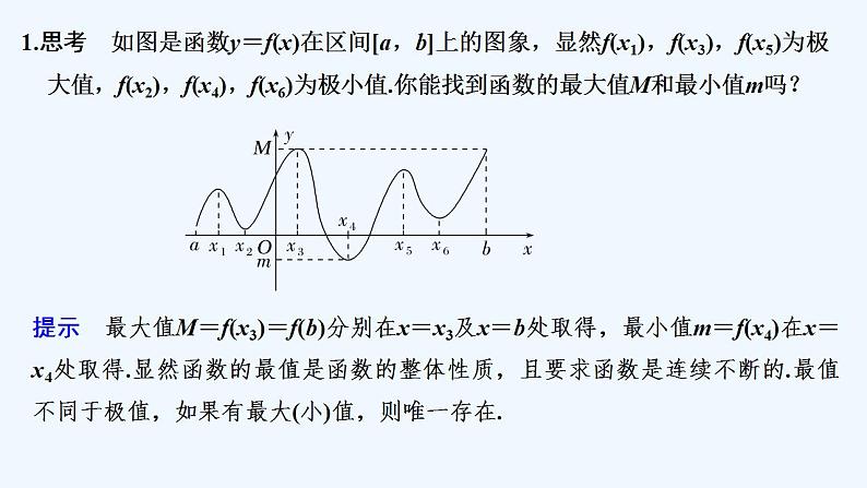 【最新版】高中数学（新苏教版）教案+同步课件第一课时　函数的最大(小)值05