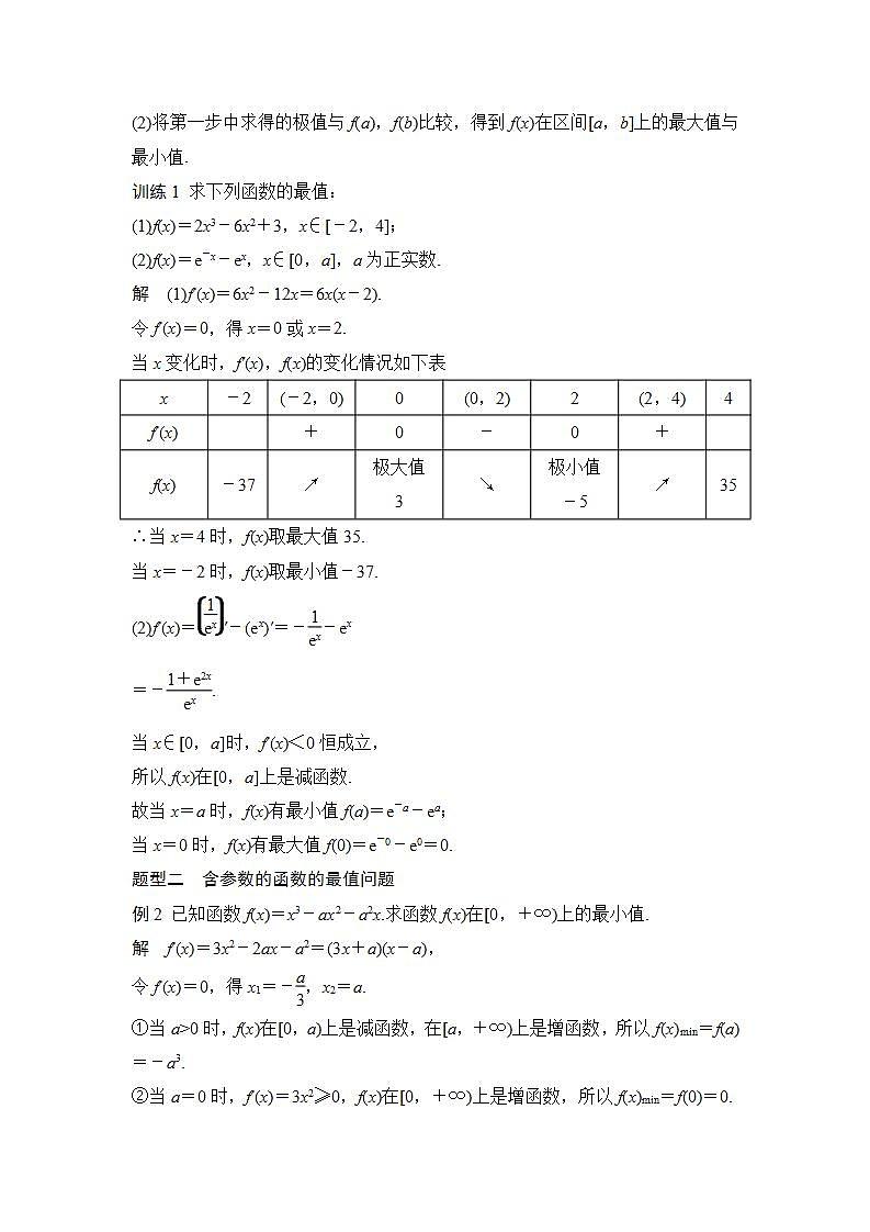 【最新版】高中数学（新苏教版）教案+同步课件第一课时　函数的最大(小)值03