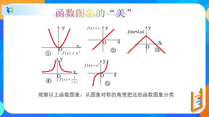 必修第一册高一上数学第三章3.2.2《第1课时函数的奇偶性》课件+教案05