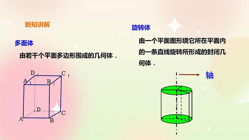 人教A版 2019 高一必修2数学 8.1.1 基本立体图形 1 课件第6页