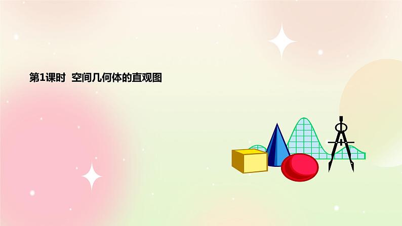 人教A版 2019 高一必修2数学 8.2.1立体图形的直观图 课件第2页