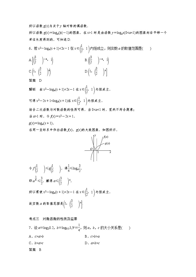 新高考高考数学一轮复习巩固练习2.8第13练《对数与对数函数》（2份打包，解析版+原卷版）03