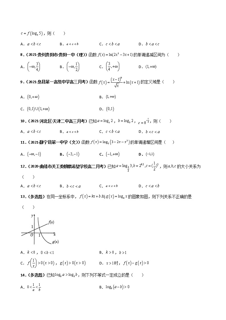 突破4.4 对数函数（课时训练）-【新教材精选】2022-2023学年高一数学重难点课时训 （人教A版2019必修第一册）02