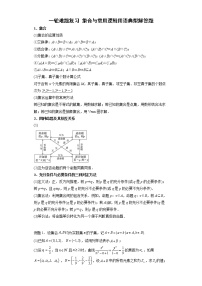 备考2023年高考数学 一轮难题复习 集合与常用逻辑用语典型解答题（含答案详解）