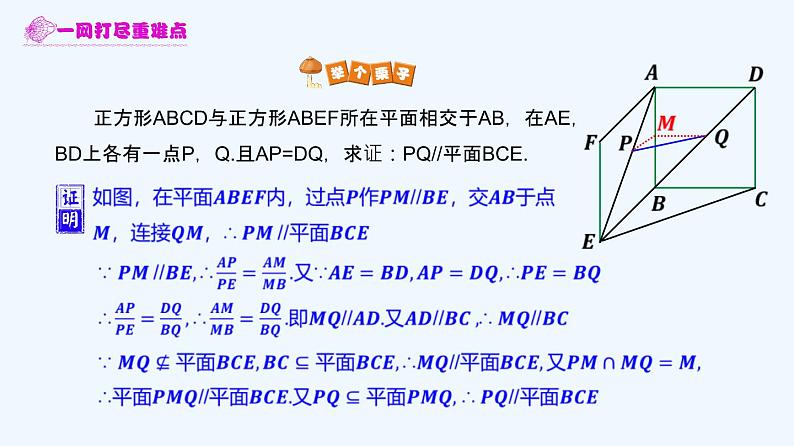 高中数学必修二  8.5 空间直线、平面的平行-必修二教材配套教学课件（2019）07