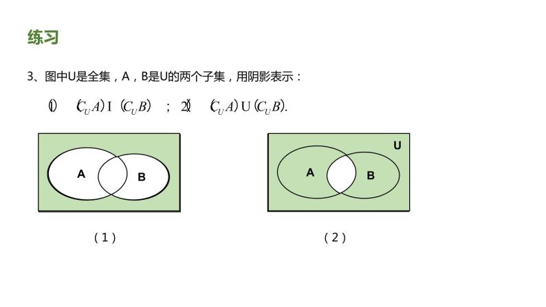 人教A版 (2019)1.3 集合的基本运算评课课件ppt-教习网|课件下载