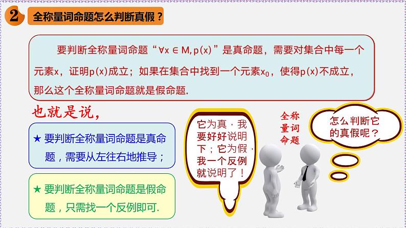高中数学必修一 1.5 全称量词与存在量词-同步教学课件06