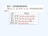 高中数学选择性必修一  1.3.1-2空间向量及其运算的坐标表示（课件）同步精品课件