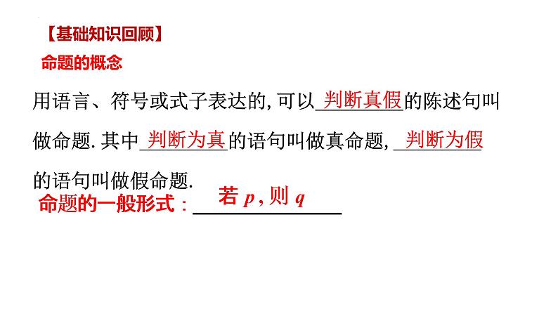 专题02命题（课件）-2023年高考数学一轮复习精品教学课件（全国通用）第3页