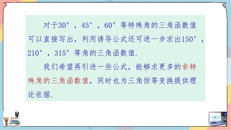 第5章+5.1.1两角差的余弦公式 提高班课件+教案03