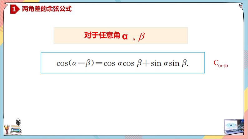 第5章+5.1.1两角差的余弦公式 提高班课件+教案07