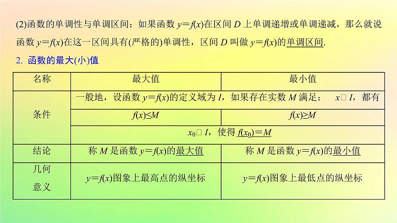 广东专用2023版高考数学一轮总复习第二章函数2.2函数的基本性质第1课时函数的单调性与最大小值课件03