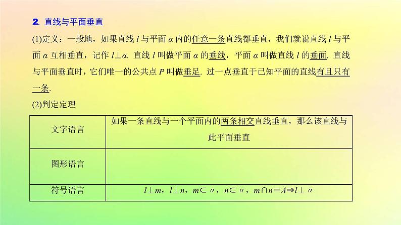 广东专用2023版高考数学一轮总复习第七章立体几何7.4空间直线平面的垂直课件03