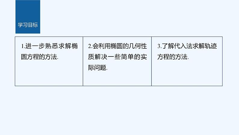 新教材北师大版步步高选择性必修一【学案+同步课件】第二章 1.2 第2课时　椭圆的简单几何性质的综合问题02