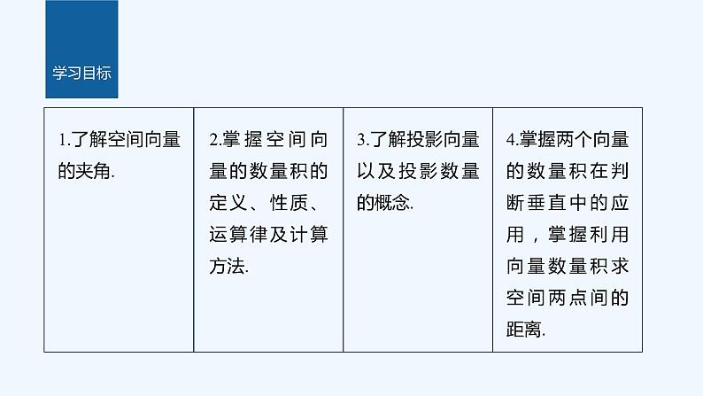 第三章 §2 第2课时　空间向量的数量积第2页