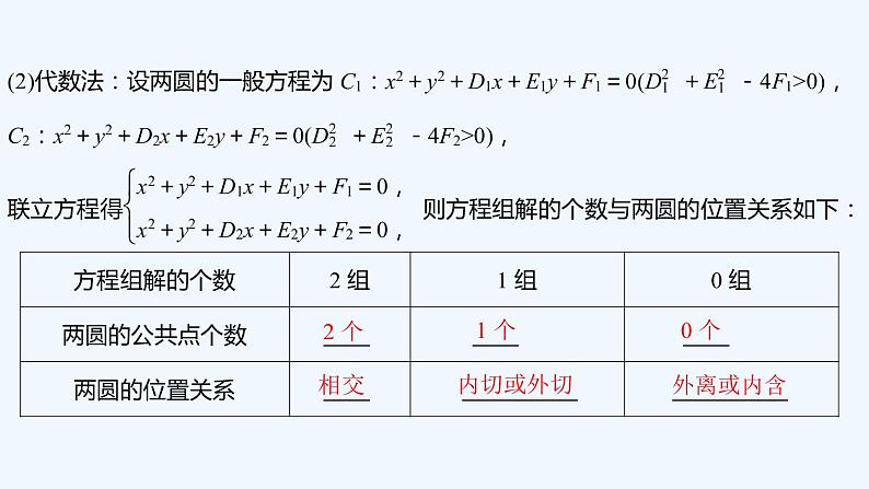 【最新版】新教材北师大版【同步课件】课件1：2.4　圆与圆的位置关系06