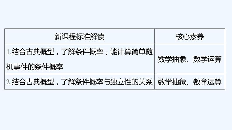 【最新版】新教材北师大版【同步课件】课件1：1.1　条件概率的概念02