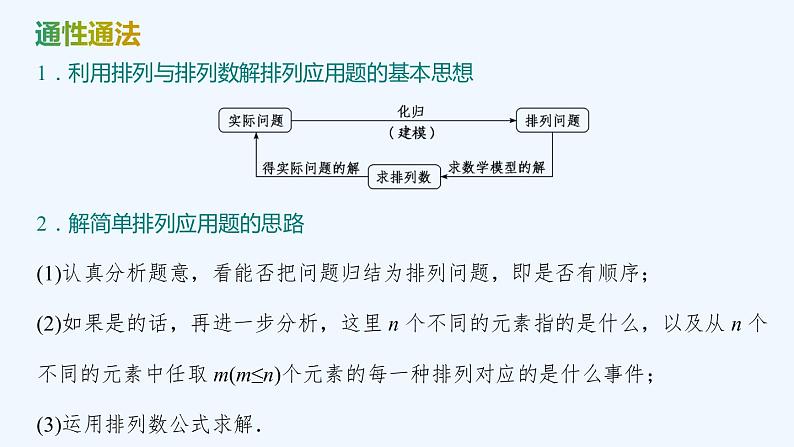 【最新版】新教材北师大版【同步课件】课件1：2.2　第2课时　排列的综合问题第4页