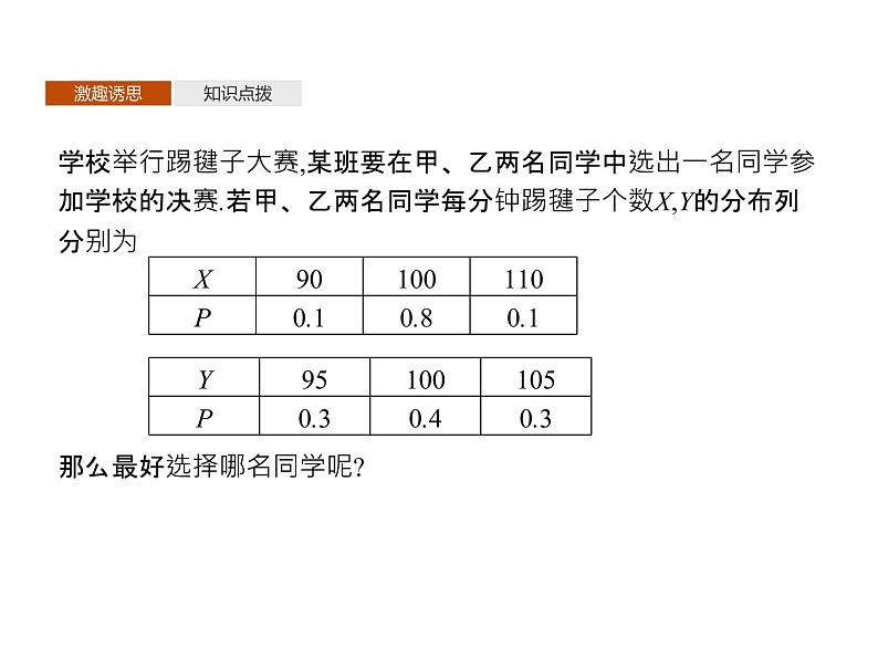 高中数学选择性必修三 7.3离散型随机变量的方差课件03