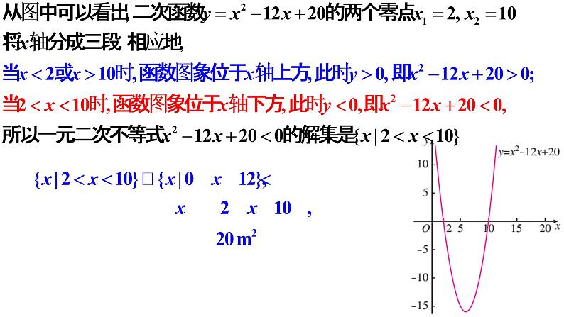 2.3 二次函数与一元二次方程、不等式（同步课件）-【一堂好课】2021-2022学年高一数学上学期同步精品课堂（人教A版2019必修第一册）06