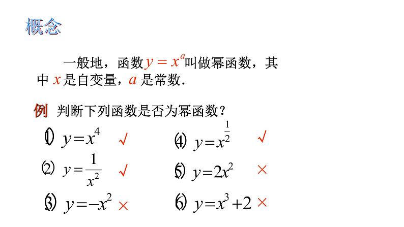 3.3 幂函数（同步课件）-【一堂好课】2021-2022学年高一数学上学期同步精品课堂（人教A版2019必修第一册）第5页