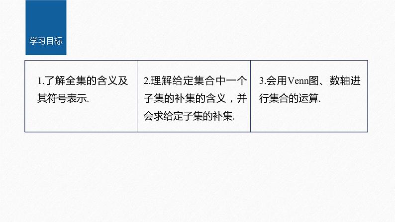 §1.3 第2课时 全集、补集及综合运用第2页