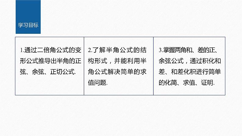 5.5.2 第1课时 简单的三角恒等变换(一)第2页