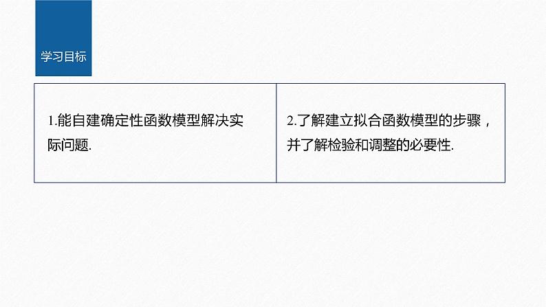 新教材人教A版步步高学习笔记【学案+同步课件】习题课 函数模型的应用02