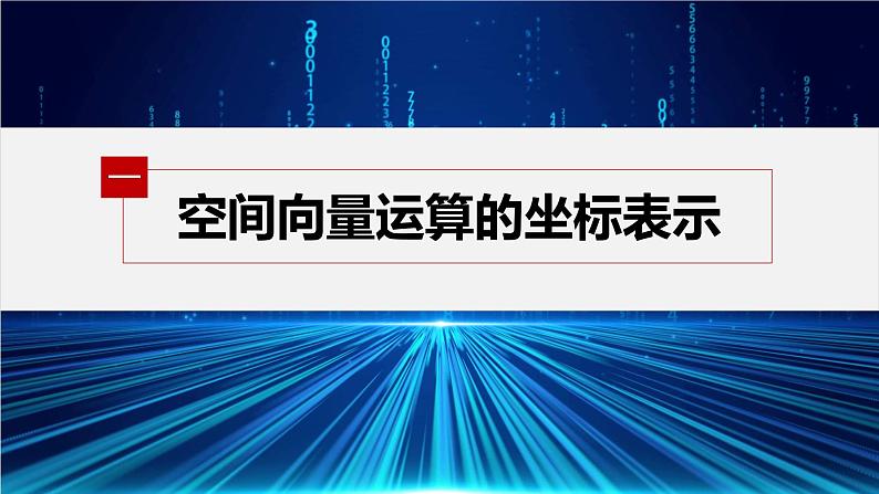 新教材人教A版步步高学习笔记【学案+同步课件】1.3.2　空间向量运算的坐标表示05